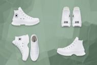 Here's a detailed look at the lux leather shoes (Image via Sportskeeda)